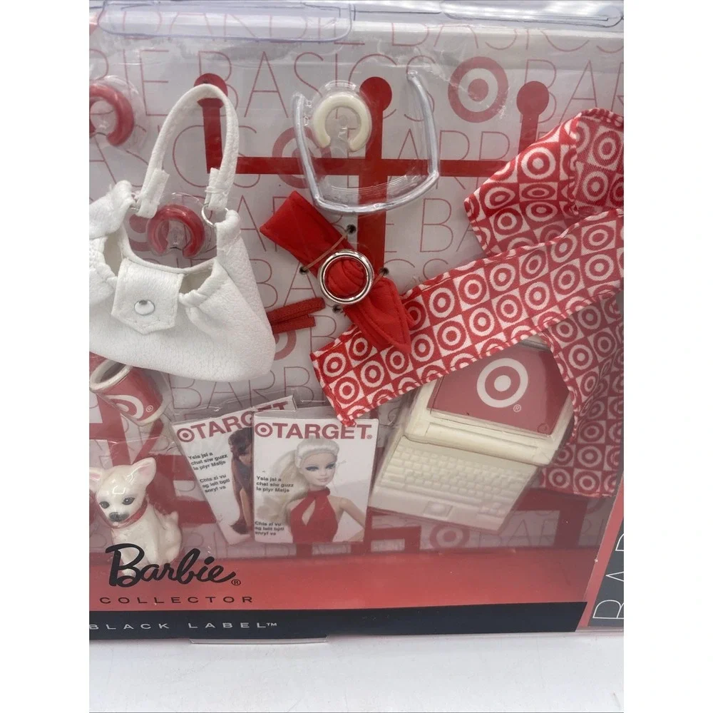 Mattel BARBIE BASICS BLACK LABEL Red Collection/Look No. 01 Accessory Target Exc